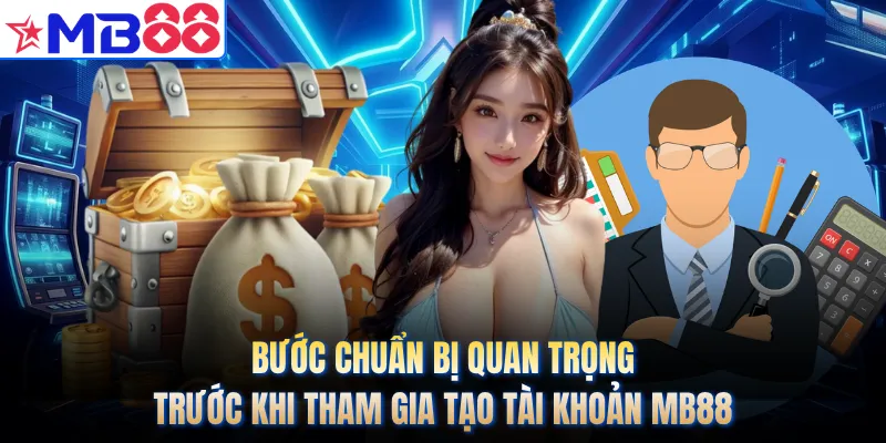 Bước chuẩn bị quan trọng trước khi tham gia tạo tài khoản MB88