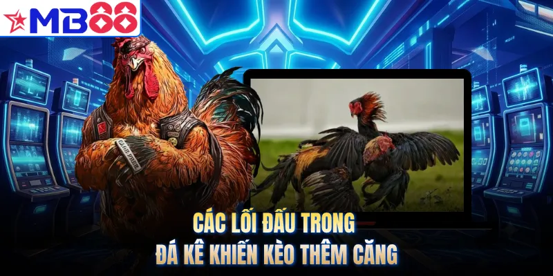 Các lối đấu trong đá kê khiến kèo thêm căng