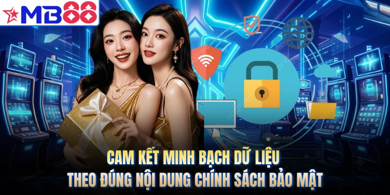 Cam kết minh bạch dữ liệu theo đúng nội dung chính sách bảo mật