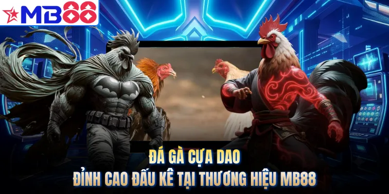 Đá Gà Cựa Dao - Đỉnh Cao Đấu Kê Tại Thương Hiệu MB88