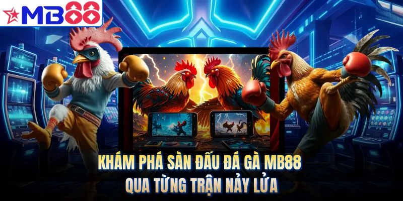 Khám phá sàn đấu đá gà MB88 qua từng trận nảy lửa