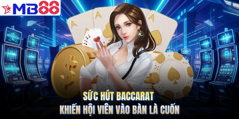 Sức hút Baccarat khiến hội viên vào bàn là cuốn