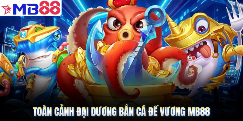 Toàn cảnh đại dương bắn cá đế vương MB88
